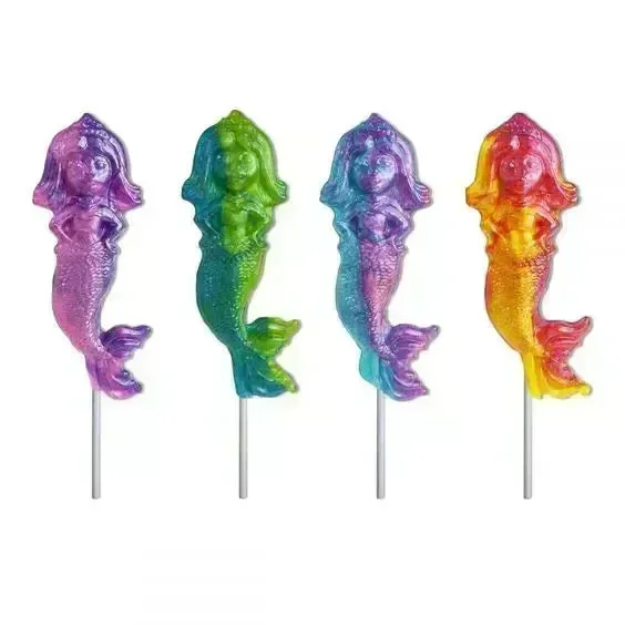 Melville Glittery Mermaid Lollipops: 24-Piece Display - Image 2