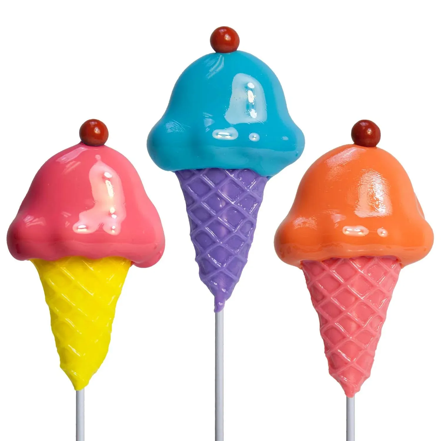 Melville Ice Cream Cone Lollipops: 24-Piece Display - Image 4