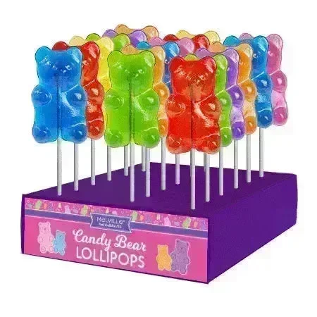 Melville Sweet Bear Lollipops: 24-Piece Display - Image 2