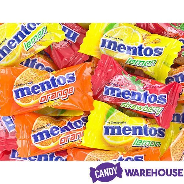 Mini Mentos Fruit Candy Single Packs: 1LB Bag - Image 3