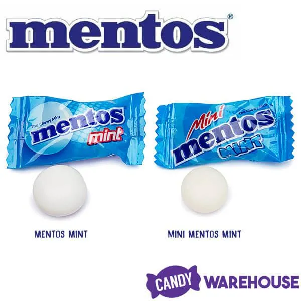 Mentos Mint Candy Single Packs: 125-Piece Bag - Image 3