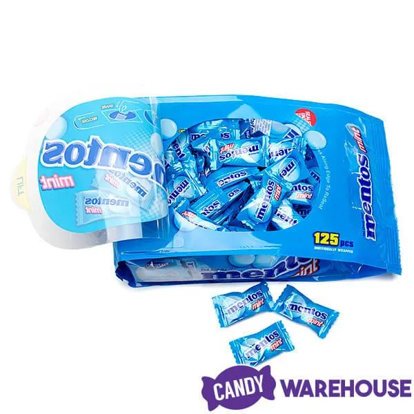Mentos Mint Candy Single Packs: 125-Piece Bag - Image 7