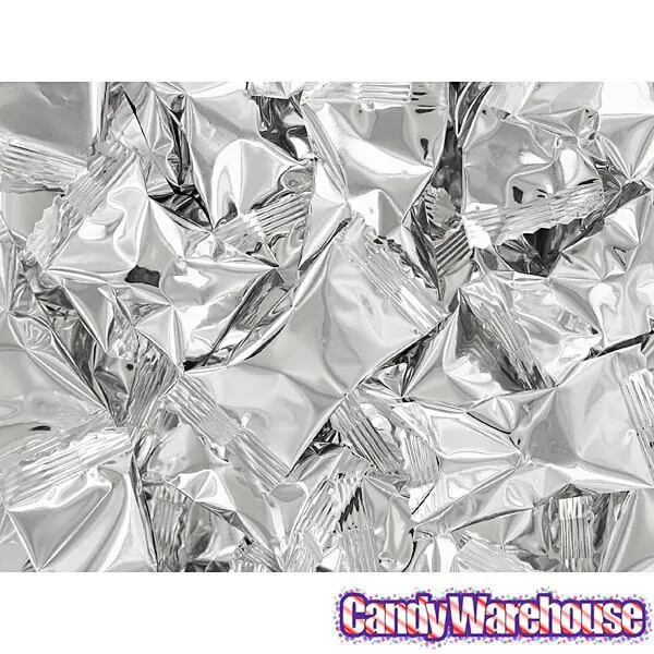 Metallic Silver Wrapped Buttermint Creams: 108-Piece Bag - Image 2