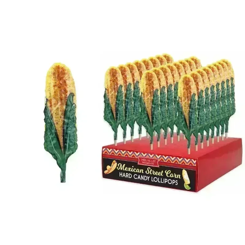 Mexican Street Corn Lollipops: 24-Piece Display - Image 4