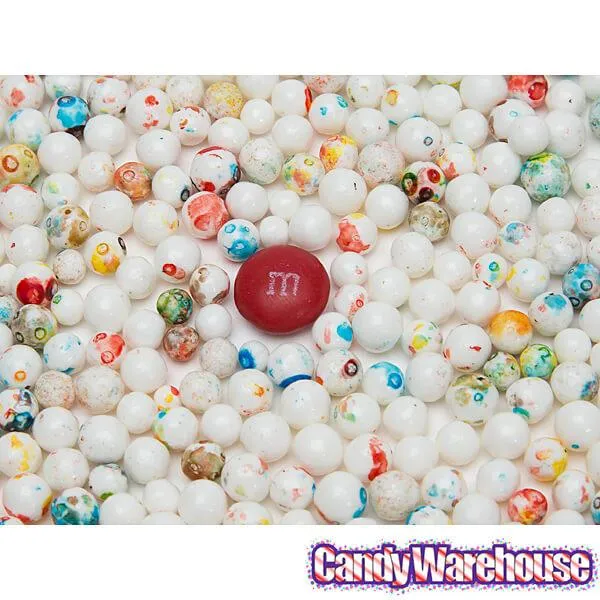 Micro Psychedelic White 1/4-Inch Jawbreakers: 10LB Case - Image 7