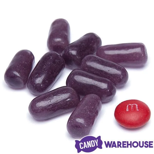 Mike and Ike Candy Jolly Joes Grape Mini Packs: 24-Piece Box - Image 2