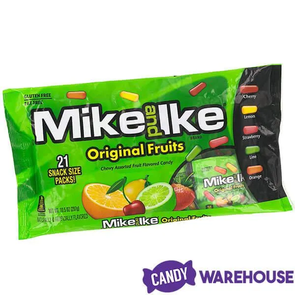 Mike and Ike Candy Snack Packs: 21-Piece Bag - Image 5