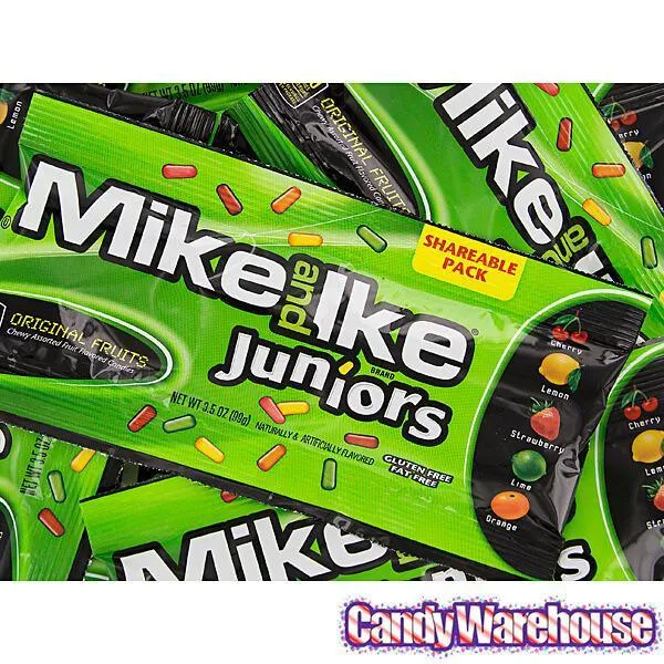 Mike and Ike Juniors Candy 3.5-Ounce Packs: 18-Piece Box - Image 4