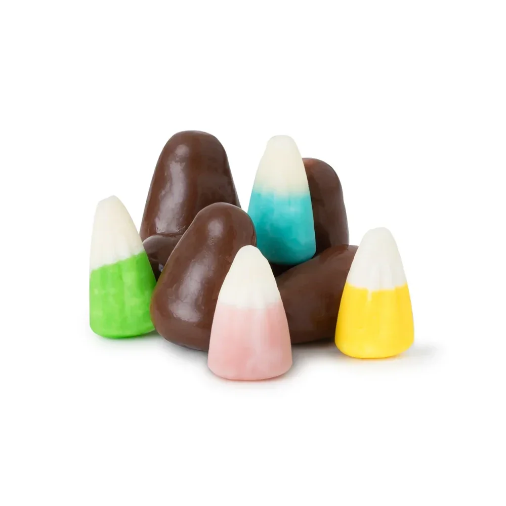 Milk Chocolate Covered Easter Candy Corn: 10-Pound Case