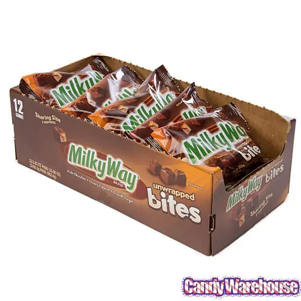 Milky Way Bites Candy Packs: 12-Piece Box - Image 2