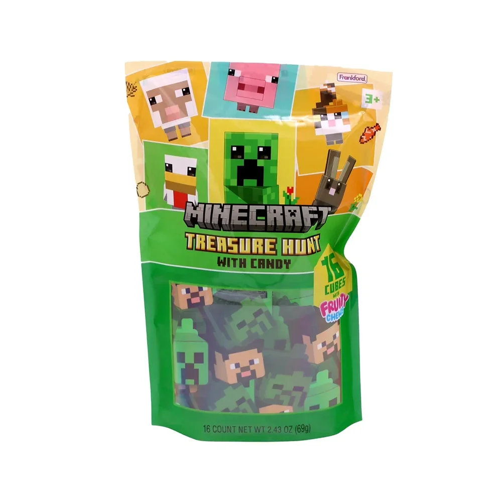 Minecraft Treasure Easter Egg Hunt with Fruity Chews: 16-Piece Bag