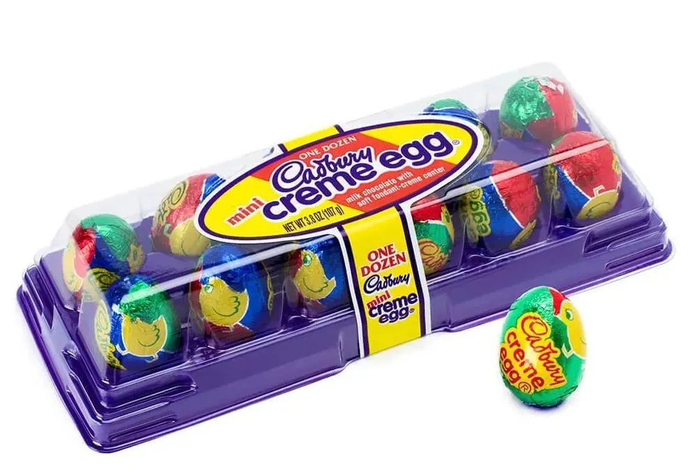 Mini Cadbury Creme Eggs: 12-Piece Tray