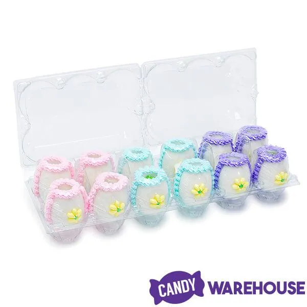 Mini Easter Candy Sugar Eggs: 12-Piece Carton - Image 4