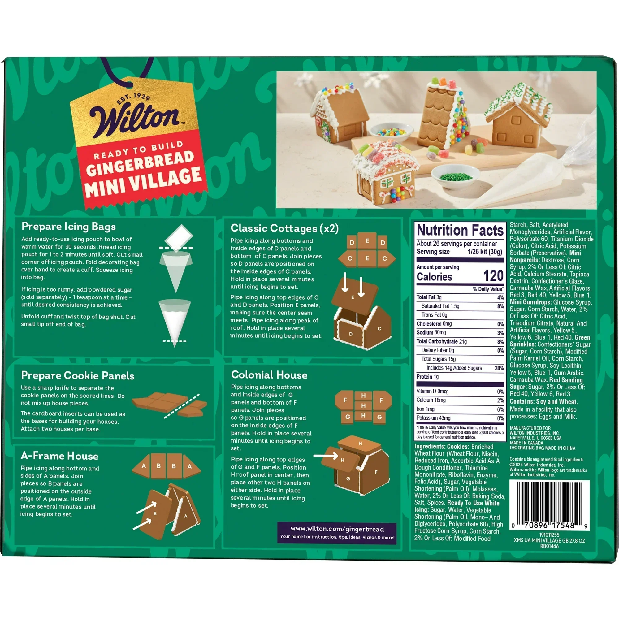 Mini Gingerbread House Village Kit - Image 2