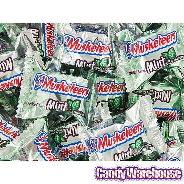 3 Musketeers Mint Dark Chocolate Minis Candy: 10-Ounce Bag - Image 4