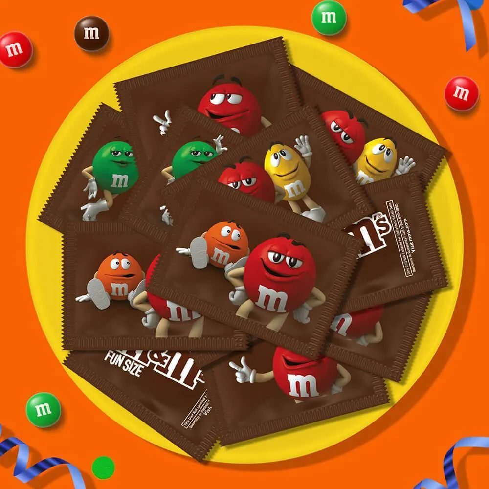 M&M's Candy Fun Size Packs - Milk Chocolate: 20-Piece Bag - Image 3