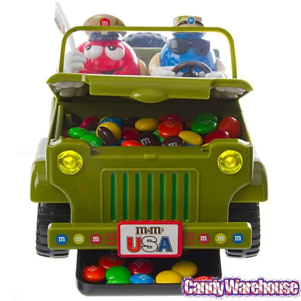 M&M's Candy Military Jeep Toy - Image 2