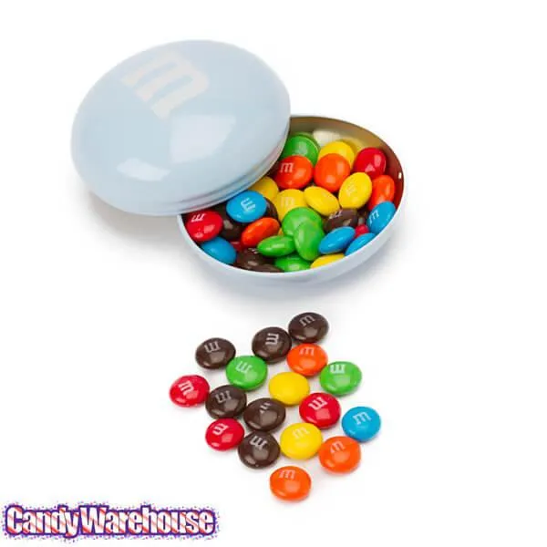 M&M's Filled Pastel Candy Tins: 12-Piece Box - Image 3