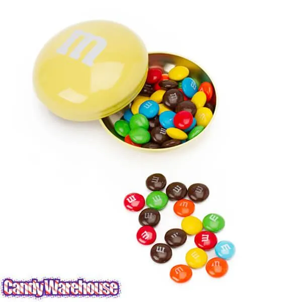 M&M's Filled Pastel Candy Tins: 12-Piece Box - Image 6