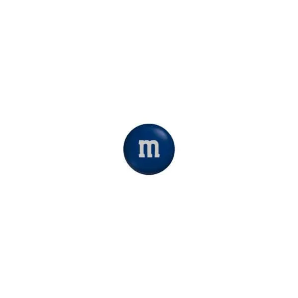 M&M's Milk Chocolate Candy - Dark Blue: 10LB Bag - Image 2