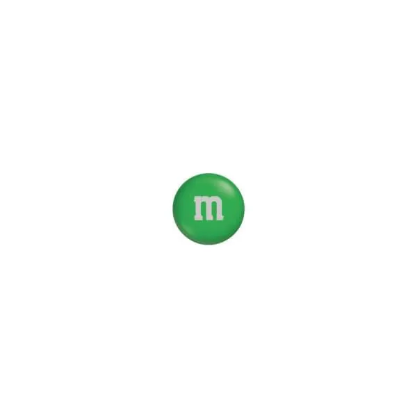 M&M's Milk Chocolate Candy - Green: 10LB Bag - Image 2