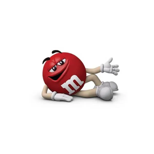 M&M's Milk Chocolate Candy - Red: 10LB Bag - Image 2