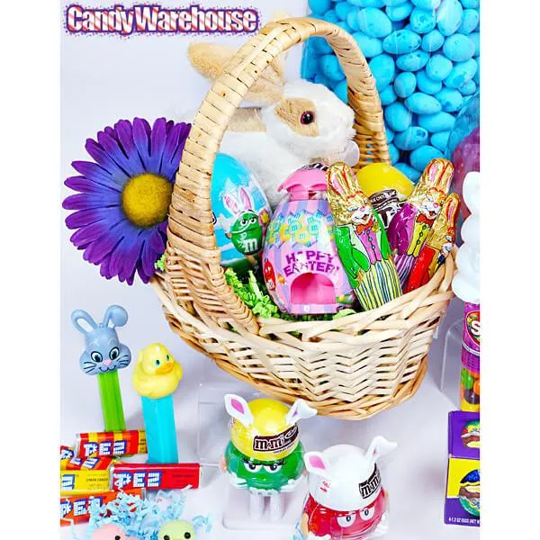 M&M's Minis Candy Filled Easter Bunny Figurines: 12-Piece Display - Image 3