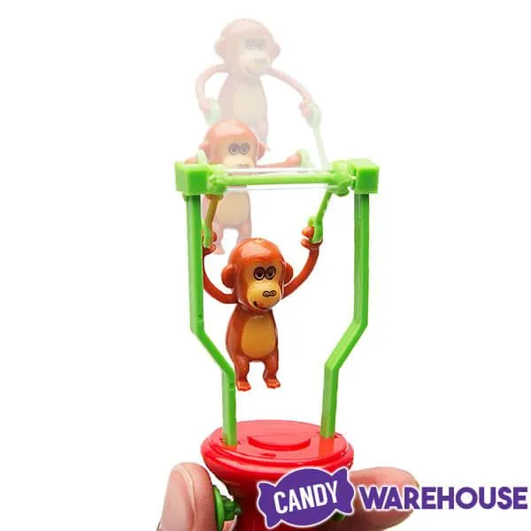 Monkey Swing Toys with Candy: 12-Piece Box - Image 2