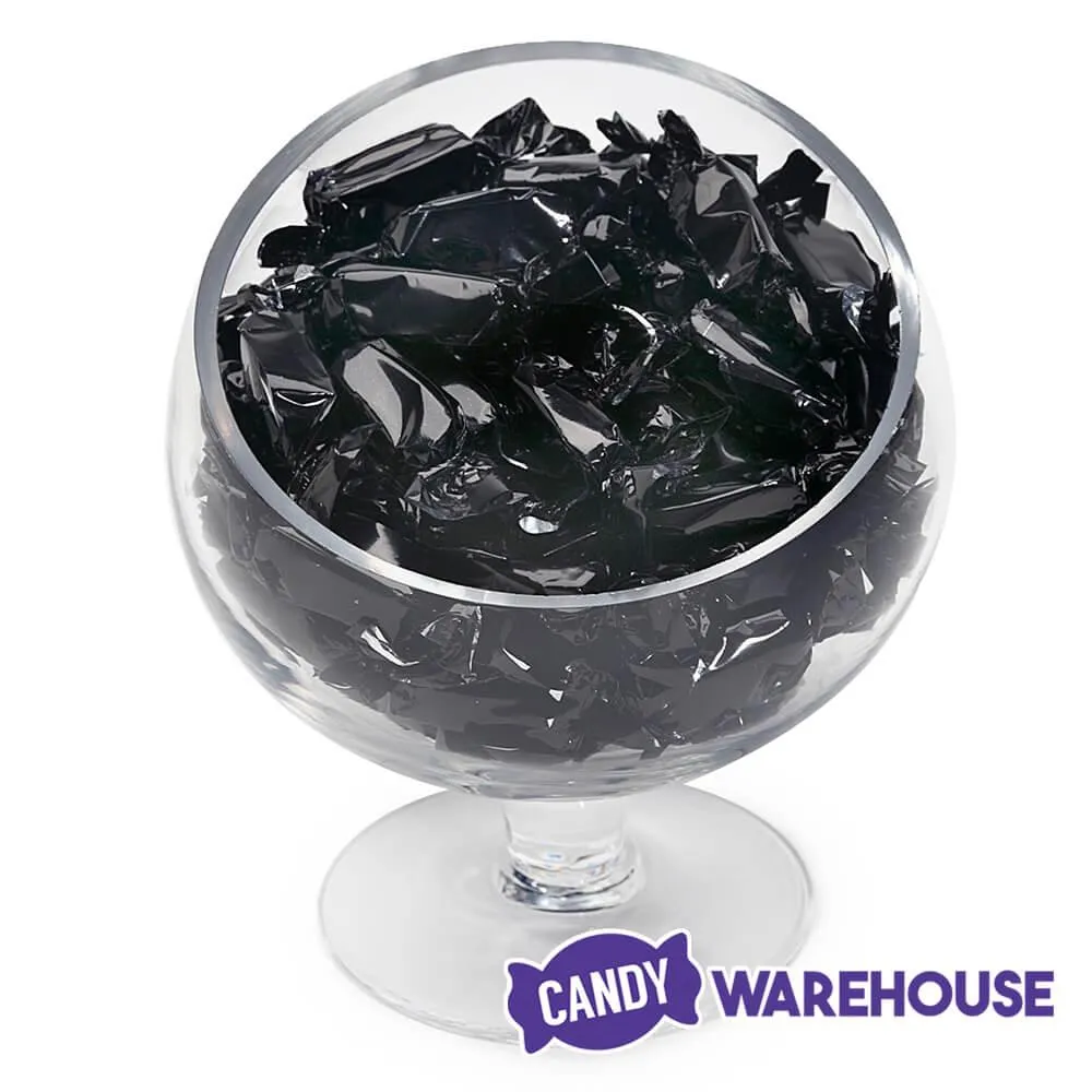 Foiled Caramel Candy - Black: 180-Piece Bag - Image 4
