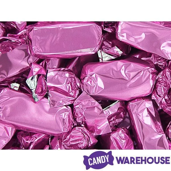 Foiled Caramel Candy - Hot Pink: 180-Piece Bag - Image 4