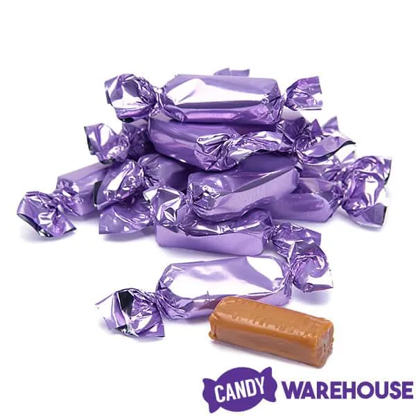 Foiled Caramel Candy - Lavender: 180-Piece Bag - Image 3