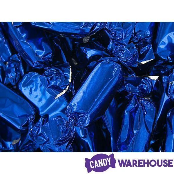 Foiled Caramel Candy - Navy Blue: 180-Piece Bag - Image 4