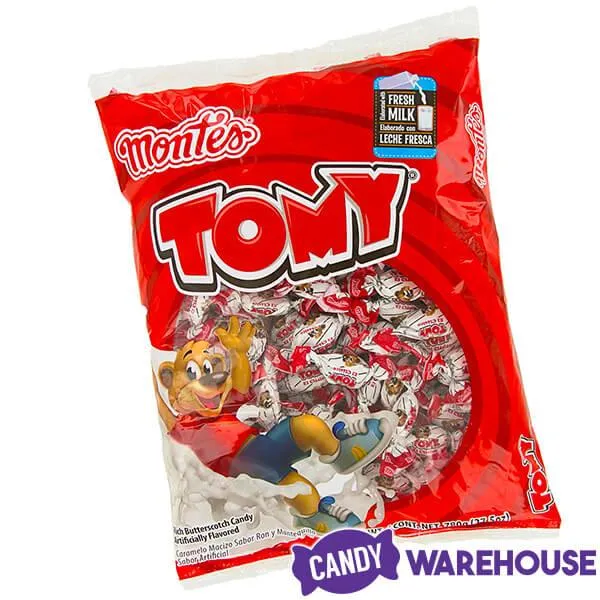 Montes Tomy Rich Butterscotch Hard Candy: 160-Piece Bag - Image 2