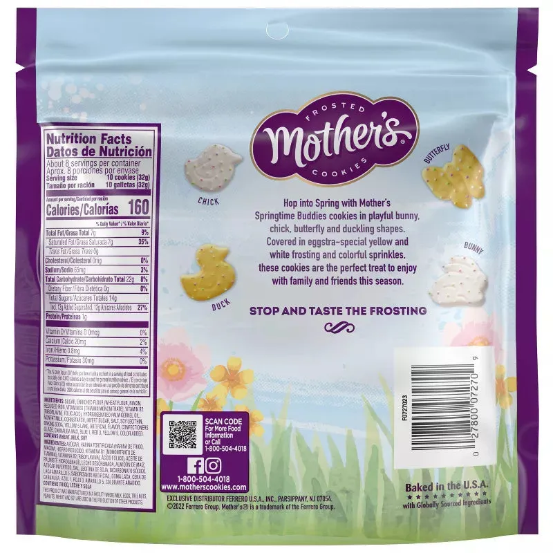 Mother's Cookies Easter Springtime Buddies: 9-Ounce Bag - Image 2