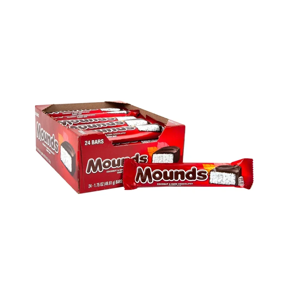Mounds Dark Chocolate & Coconut Bars: 24-Piece Box - Image 2