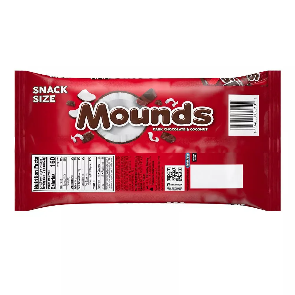 Mounds Snack Size Candy Bars: 18-Piece Bag - Image 6