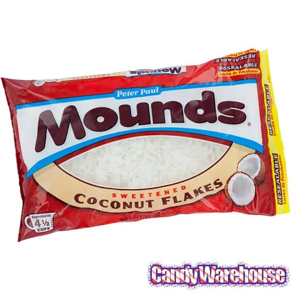 Mounds Sweetened White Coconut Flakes: 14-Ounce Bag - Image 3