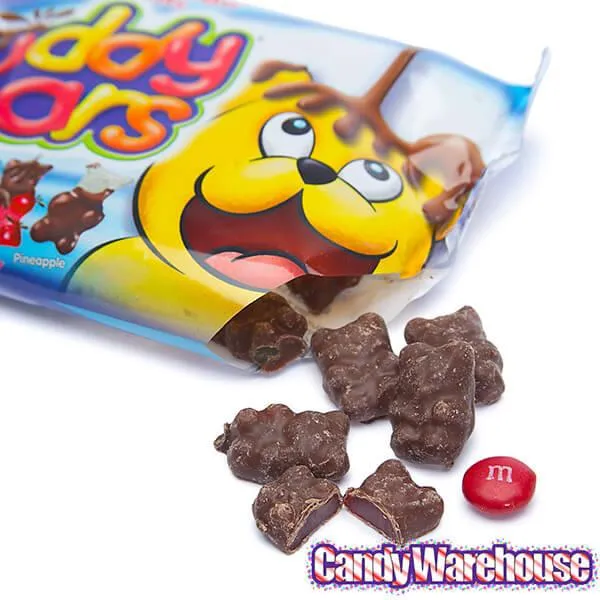 Muddy Bears Chocolate Covered Gummy Bears Candy: 12-Piece Case - Image 3