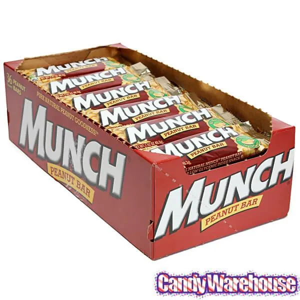 Munch Nut Candy Bars: 36-Piece Box - Image 3