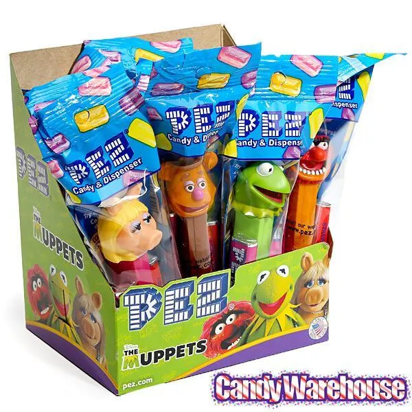Muppets PEZ Candy Packs: 12-Piece Display - Image 2