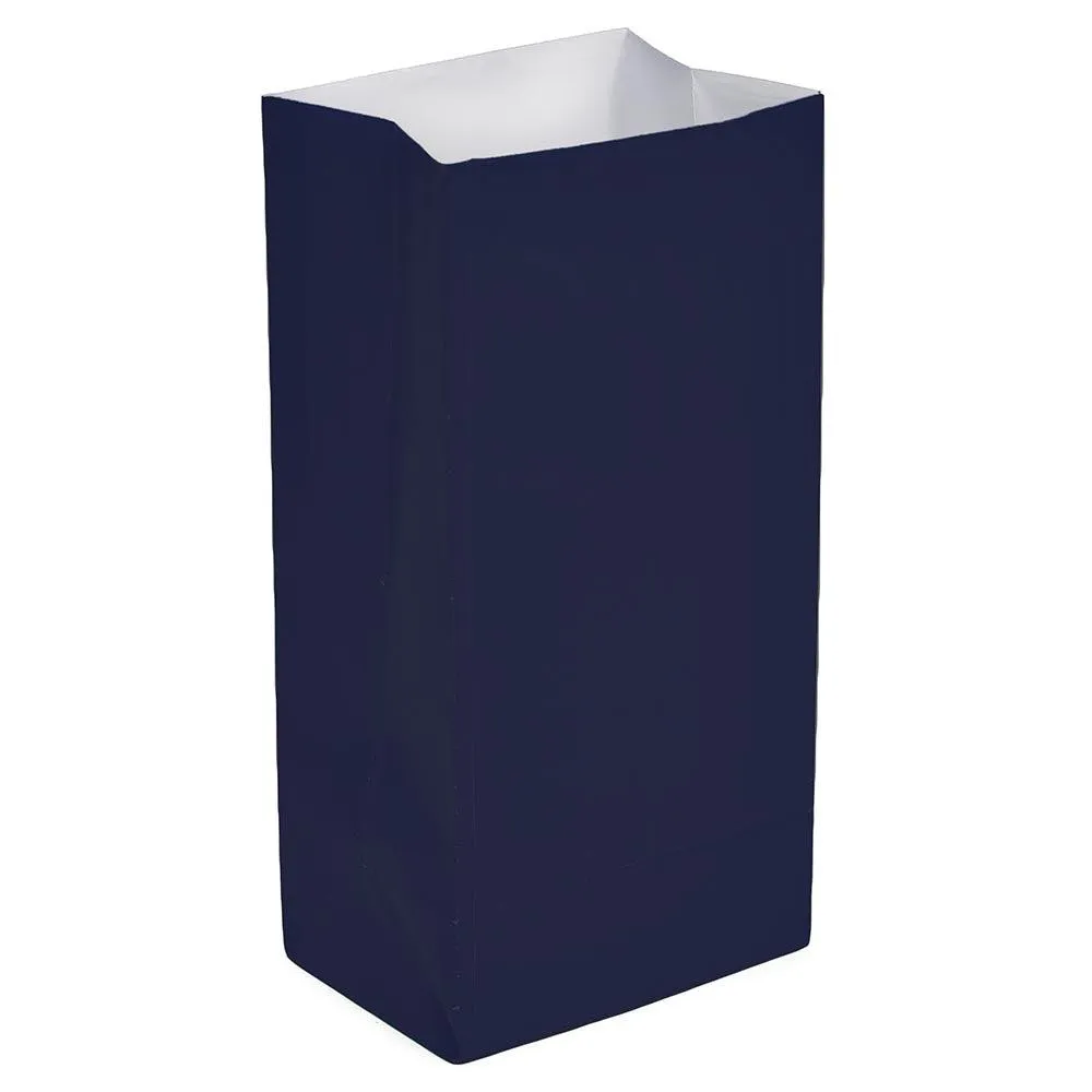 Mini Candy Treat Bags - Navy Blue: 24-Piece Bag