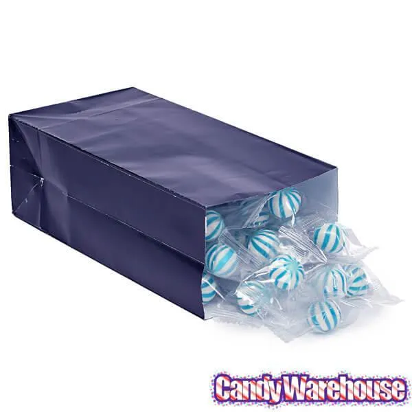 Mini Candy Treat Bags - Navy Blue: 24-Piece Bag - Image 3