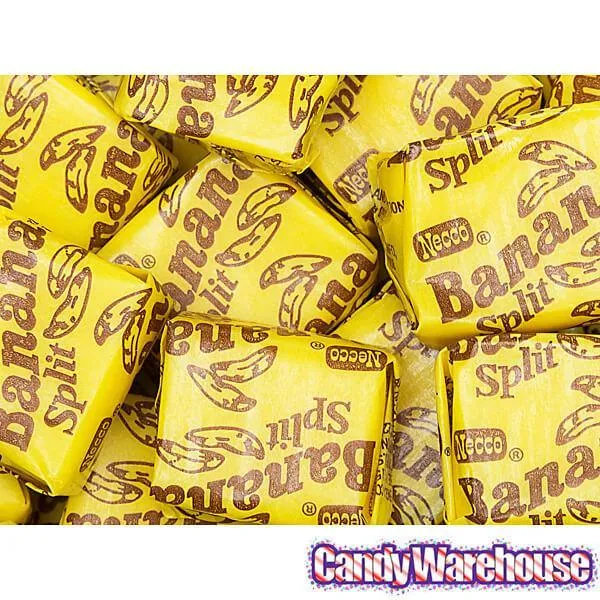 Necco Banana Split Candy Chews: 240-Piece Tub - Image 3