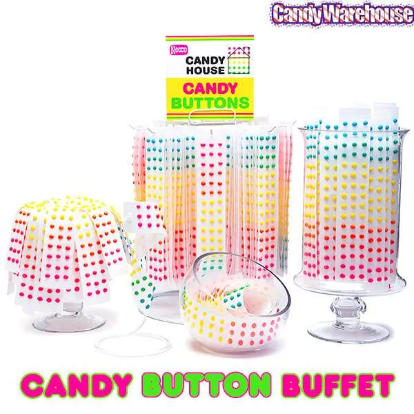 Necco Candy Buttons Strips: 1000-Piece Case - Image 2