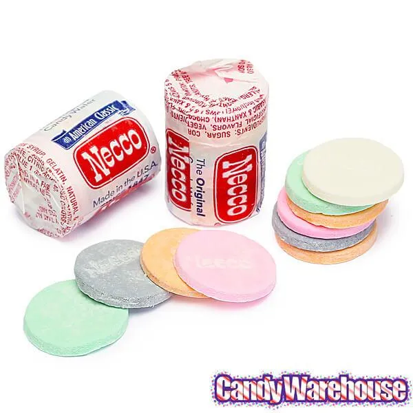 Necco Wafers Candy Mini Rolls - Original: 150-Piece Tub - Image 4