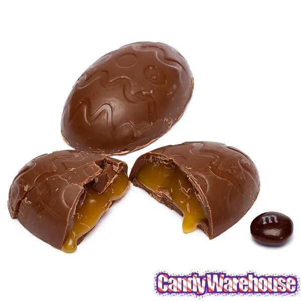 Necco PAAS Sky Bar Milk Chocolate Caramel Eggs: 24-Piece Display - Image 4