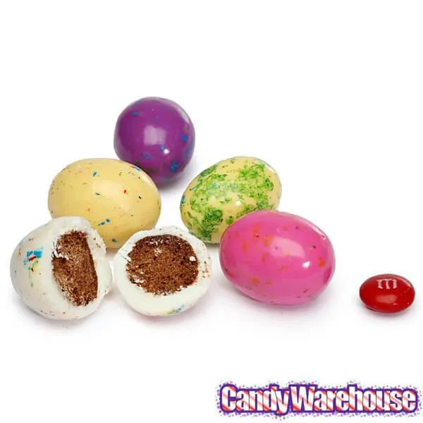 Necco Splashed Malted Milk Candy Eggs - Assorted Colors: 12-Ounce Bag - Image 2