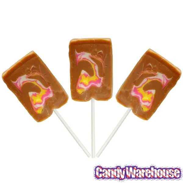 Necco Slap Stix Caramel Pops: 24-Piece Box - Image 2