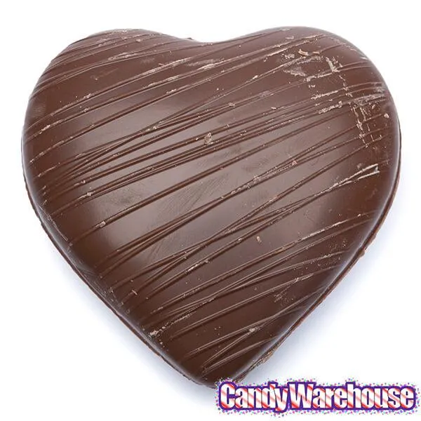 Necco Sweethearts Hollow Milk Chocolate Heart with Classic Candy Hearts - Image 3