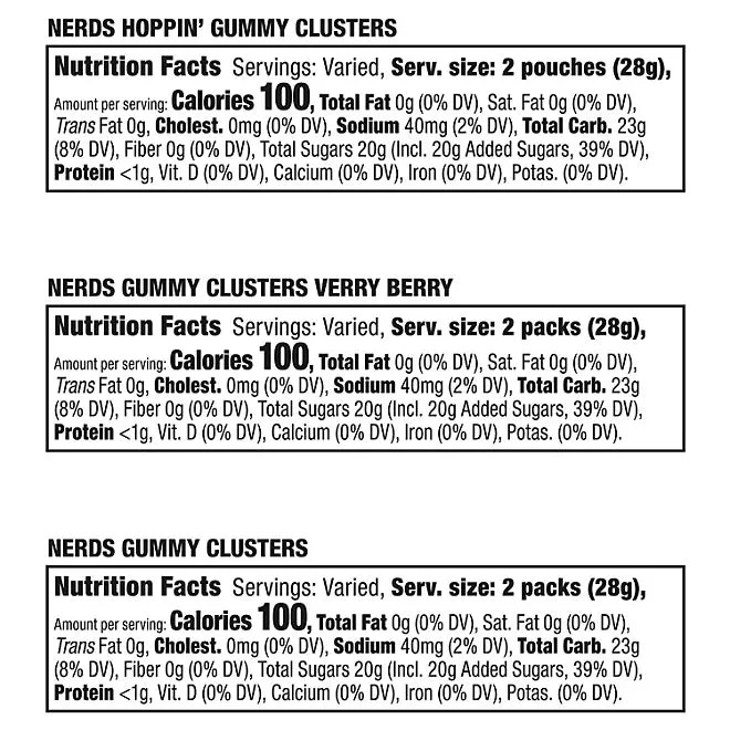 Nerds Easter Gummy Clusters - Treat Size: 75-Piece Bag - Image 3